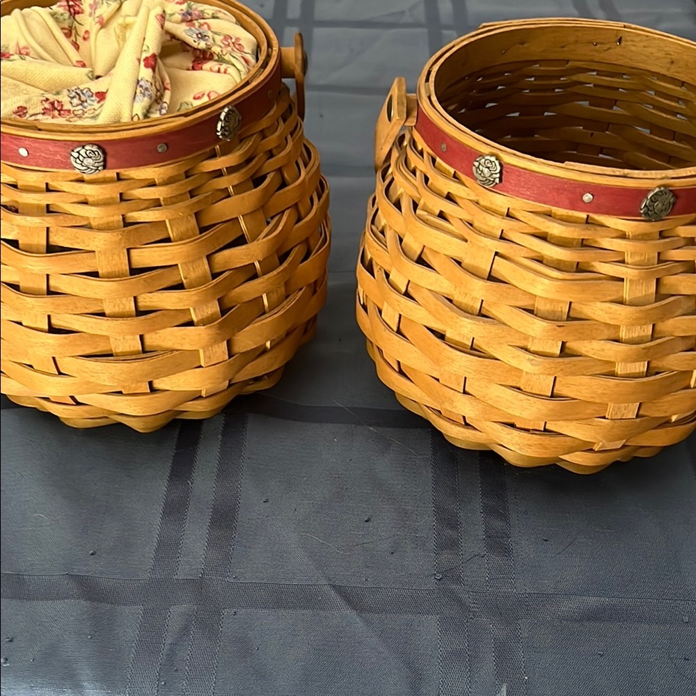 Longaberger Tournament of Roses baskets (2)